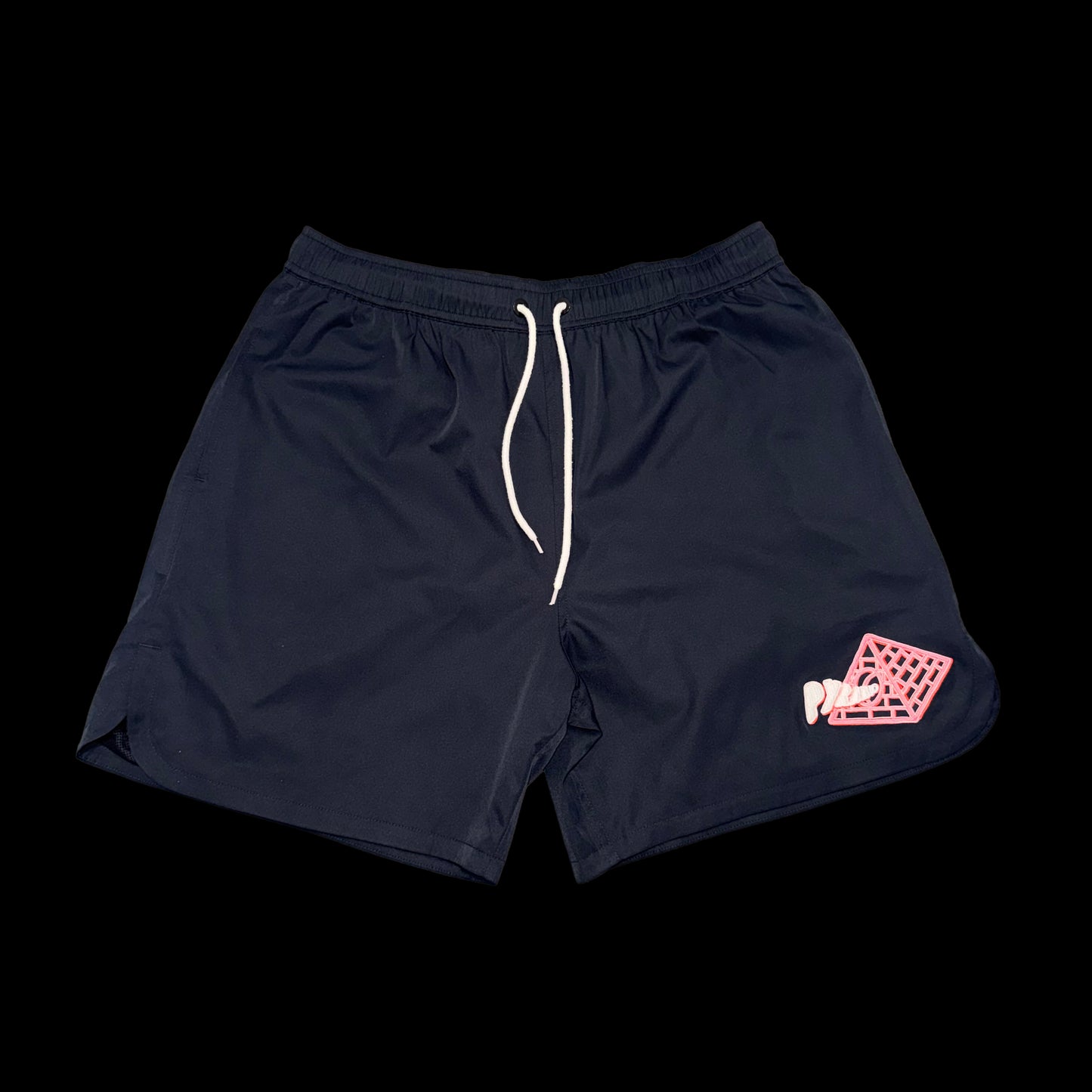 NAVY WOVEN SHORTS