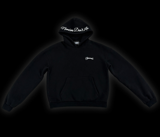 BLACK NDL HOODIE